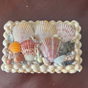 Seashell Decorative Box - Multicolor